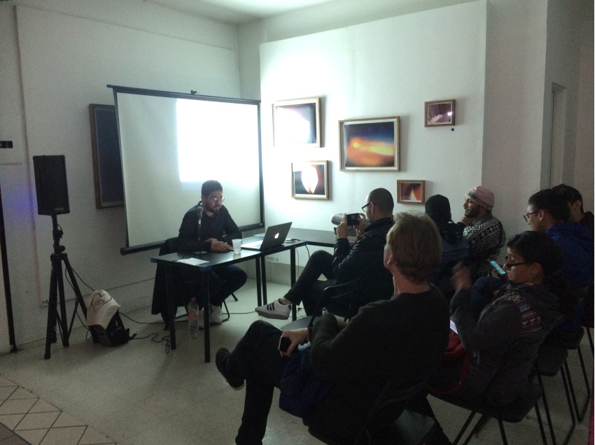 Registro de la conversación “Tiempo, cuerpo, espacio: memoria histórica del performance en Tijuana 1987-2017” en 206 Arte Contemporáneo